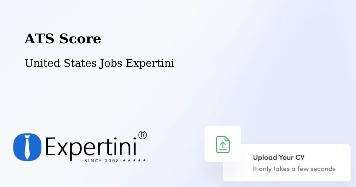 Resume ATS Score & Job Description Match Tool – Oley - United States Jobs Expertini