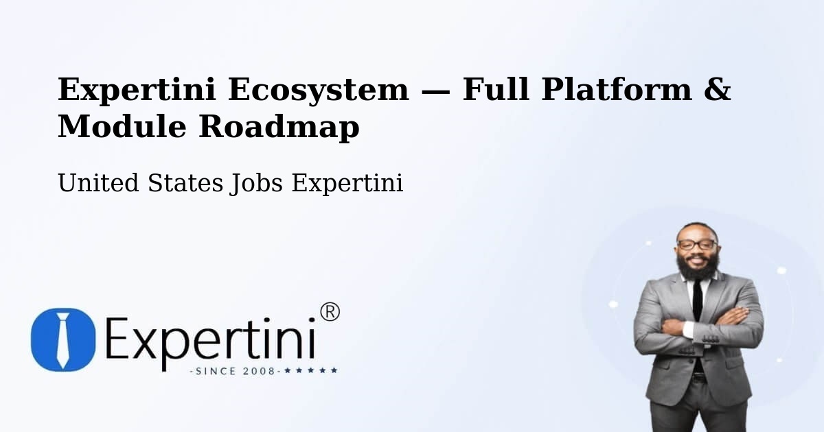 Expertini Ecosystem — Full Platform & Module Roadmap – Oley