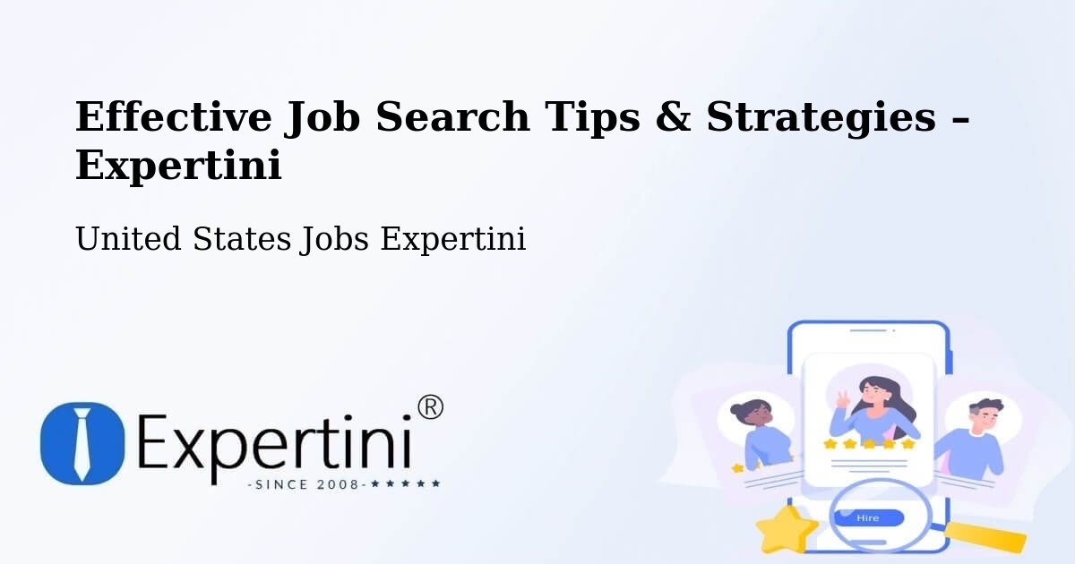 Job Search Tips & Strategies for Job Seekers – Oley - Oley, United States Jobs Expertini
