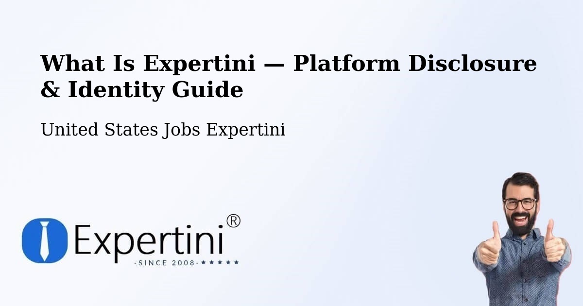 What Is Expertini — Platform Disclosure & Identity Guide – Oley